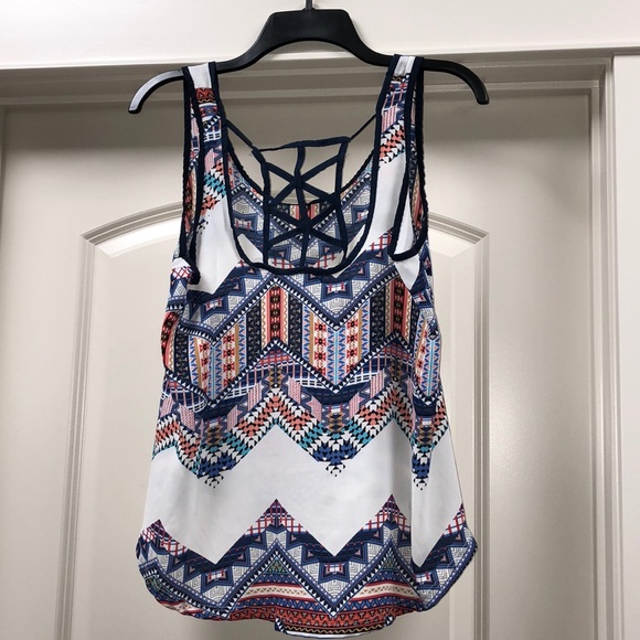 Patterned Tank Top - Picture 2 of 2